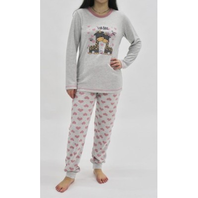 WOMEN'S WINTER PAJAMAS IN INTERLOCK BAG JOKAR KARLUS