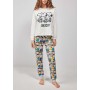 PIJAMA DE INVIERNO INTERLOCK MUJER SNOOPY GISELA