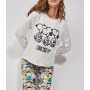 PIJAMA DE INVIERNO INTERLOCK MUJER SNOOPY GISELA