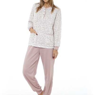 PIJAMA INVIERNO MUJER INTERLOCK FINDEL