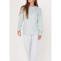 KINANIT COTTON LONG-SLEEVED SUMMER PAJAMAS FOR WOMEN