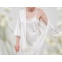 ROBE D'ÉTÉ FEMME MANCHES 3/4 CROISÉE POLYESTER