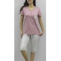 WOMEN'S SONIA SHORT-SLEEVED COTTON SUMMER PAJAMAS