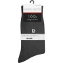 CHAUSSETTES HOMME 100% COTON PACK 2 PIERRE CARDIN