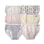 GIRL'S BARBERS PRINT COTTON BRIEFS – 6 units