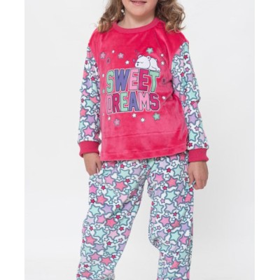 PYJAMA HIVER FILLE SPANDEX KINANIT