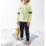 BOY'S WINTER PAJAMAS INTERLOCK TOBOGAN