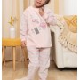 PYJAMA HIVER EN VELOURS FILLE KINANIT