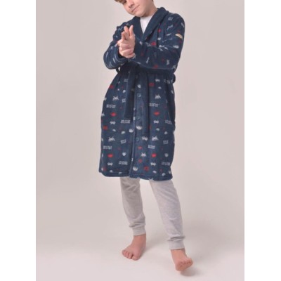 ROBE D'HIVER GARÇON AVEC BOUTONS PRIVÉS CORALINA