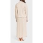 Women's Turtleneck Sweater and Ribbed Midi Skirt