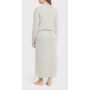 Women's Turtleneck Sweater and Ribbed Midi Skirt