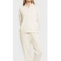 Women's Flowy Half-Zip Sweatshirt and Flowy Jogging Pants