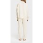 Women's Flowy Half-Zip Sweatshirt and Flowy Jogging Pants