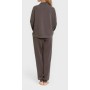 Women's Flowy Half-Zip Sweatshirt and Flowy Jogging Pants