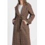 ARMONIAS LONG COTTON COAT