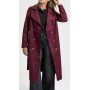 ARMONIAS CURVE CROSS-SLEEVE COAT