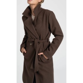 MANTEAU ARMONIAS CURVE À MANCHES CROISÉES