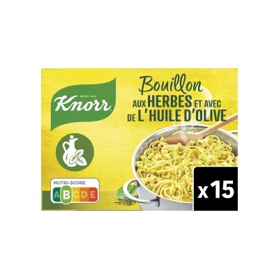Cubito de Caldo de Hierbas y Aceite de Oliva Knorr Puget 10 g