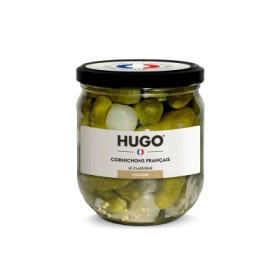 Cornichon Français au Vinaigre, 210g - HUGO