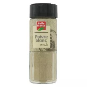 Pimienta blanca molida 50g - BELLE FRANCE