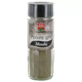 Ground Grey Pepper 50g - BELLE FRANCE
