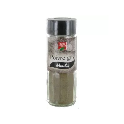 Pimienta gris molida 50g - BELLE FRANCE
