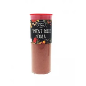Piment Doux Moulu 130g Pot - CONTINENT DES EPICES