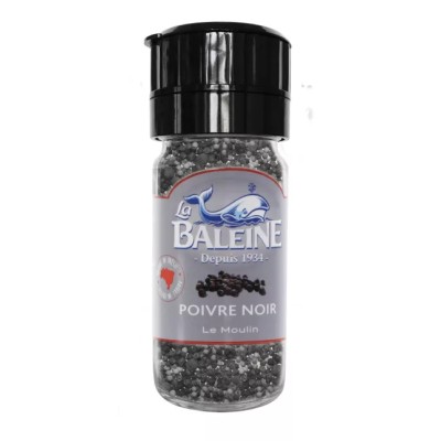 Black Pepper Mill 45g - LA BALEINE