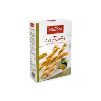 Pastelitos de Aceitunas Verdes y Negras 100 g - KAMBLY