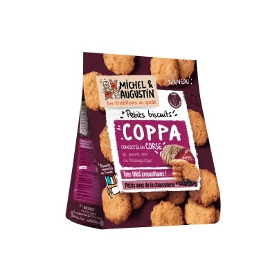 Petits Biscuits Coppa Poivre Noir de Madagascar, 90g - MICHEL ET AUGUSTIN