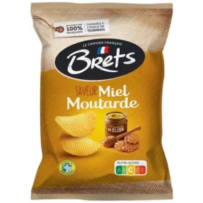 Honey Mustard Chips 125g - BRET'S