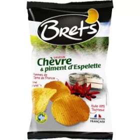 Chips Chèvre & Piment d'Espelette 125g - BRET'S