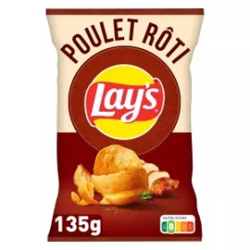 Chips poulet rôti 135g - LAYS