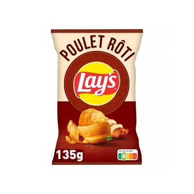 Patatas Fritas de Pollo Asado 135 g - LAYS