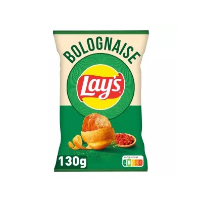 Papas Fritas con Sabor a Boloñesa 130 g - LAYS