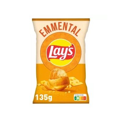 Patatas fritas con sabor a Emmental 135 g - LAYS