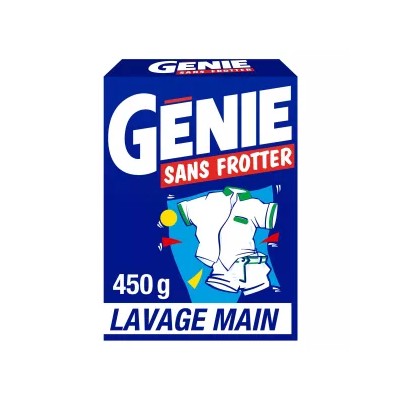 Lessive Poudre À La Main 450g - GENIE
