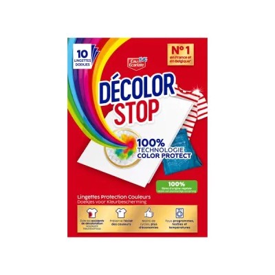 Lingettes protections couleurs x10 - DECOLOR STOP