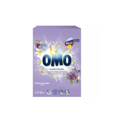Lessive en Poudre à la Lavande 2,25kg - OMO