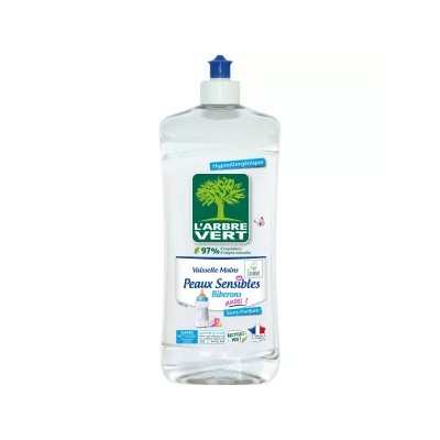 Hypoallergenic Dishwashing Liquid for Sensitive Skin 750ml - L'arbre Vert