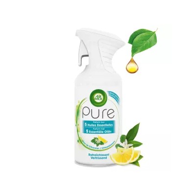 Ambientador refrescante en aerosol con aceites esenciales puros, 250 ml - AIR WICK