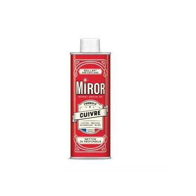 Limpiador doméstico de cobre con brillo instantáneo, 250 ml - MIROR