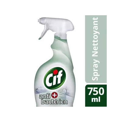 Limpiador doméstico antibacteriano multiusos CIF, sin lejía, 750 ml