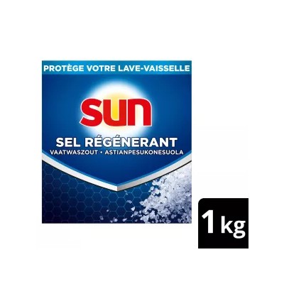 Sal regeneradora para lavavajillas estándar 1 kg - Sun