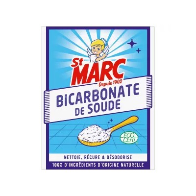 Bicarbonate de soude nettoie récure et désodorise 680 g - ST MARC