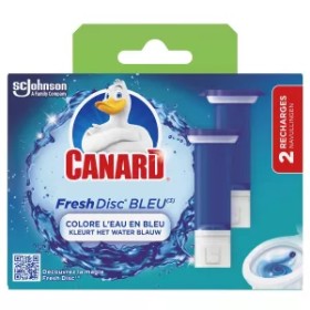 Bloc Wc Fresh Disc Eau Bleue 2x6 - CANARD WC