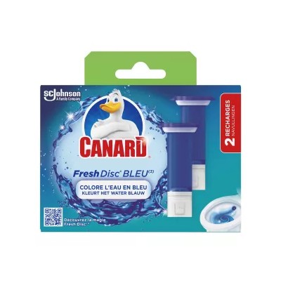 Bloc Wc Fresh Disc Eau Bleue 2x6 - CANARD WC