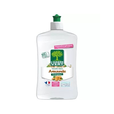 Liquide Vaisselle à L'amande 500ml - L'arbre Vert