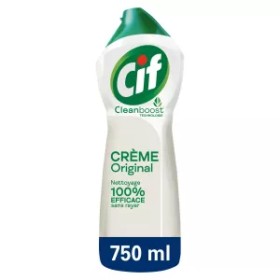 Nettoyant Ménager Crème À Récurer 750ml - CIF