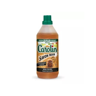 Limpiador de suelos CAROLIN Black Soap 1L - Limpiador de suelos doméstico